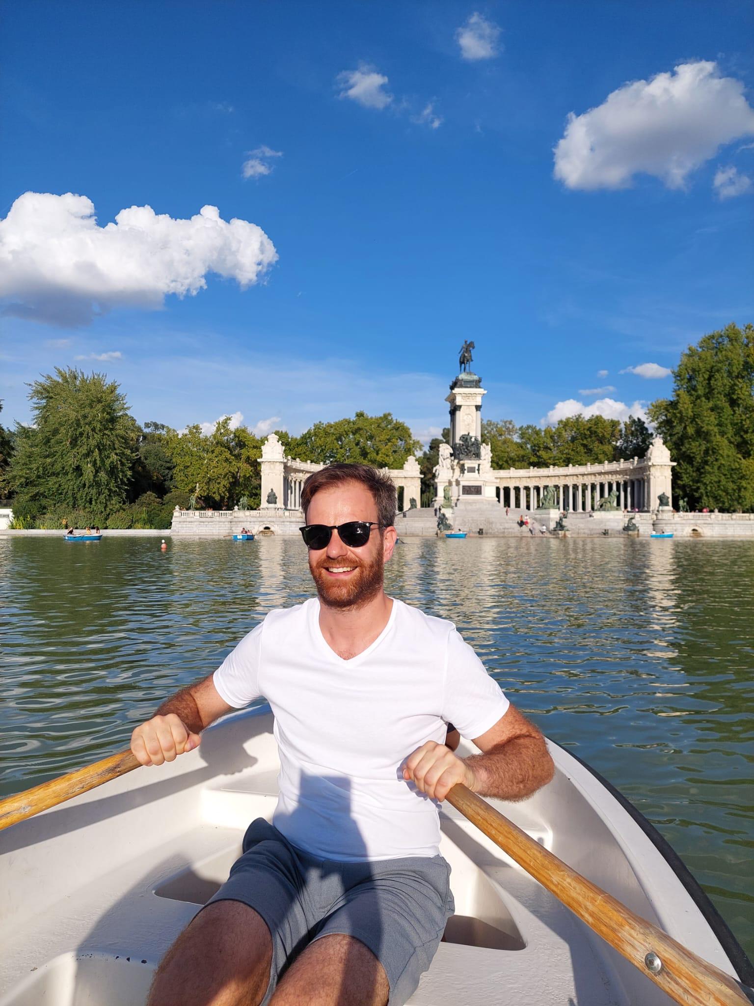 Patrick in Madrid